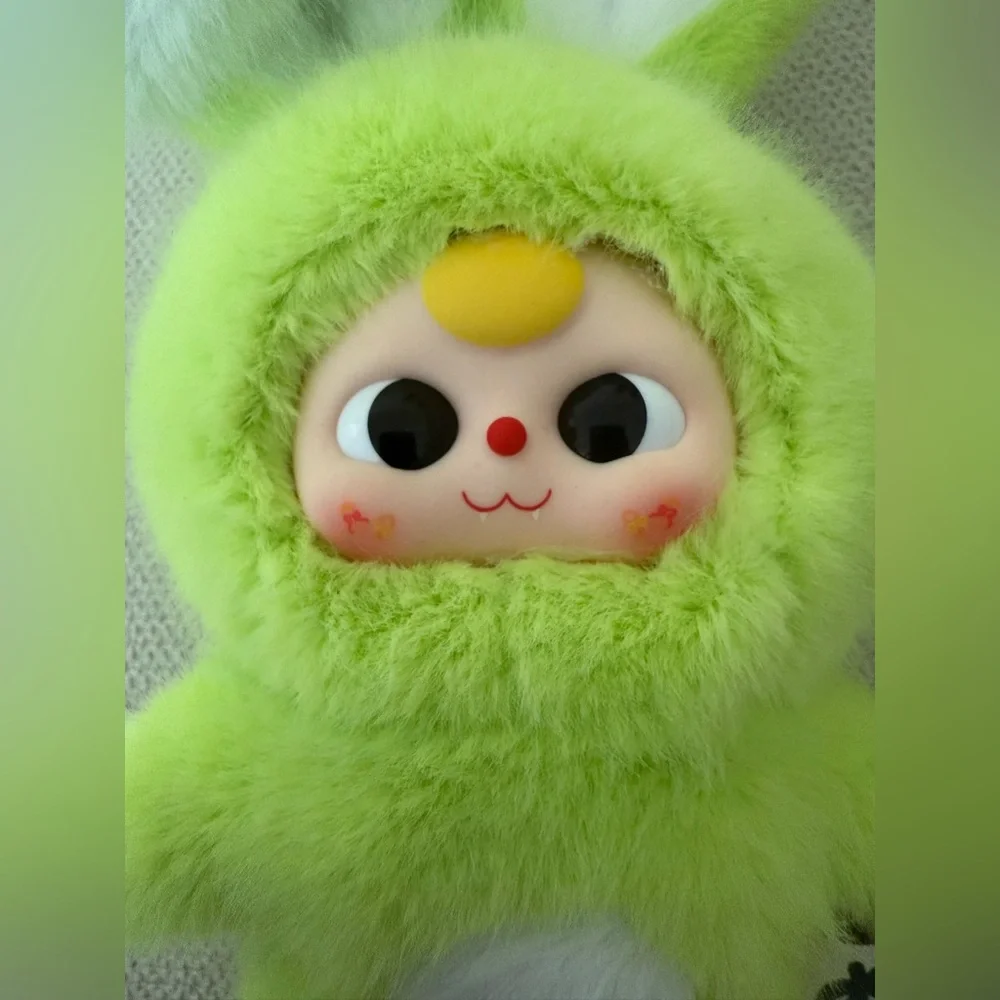 Baby Three Petit Macaron Cute Bunny Plush Pendant - Cupcake - Picture 5 of 8